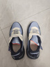 鴻星童尓克斷碼童鞋男童運動(dòng)鞋皮面防水春秋季新款兒子女孩跑步鞋中大童 jjl-1876牛仔藍皮面 40 曬單實(shí)拍圖