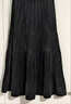 真維斯半身裙女秋冬百搭垂感a字裙高腰顯瘦中長(cháng)款百褶裙女黑色M 曬單實(shí)拍圖
