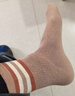 貓人女士襪子女秋冬季中筒襪女100%純棉堆堆襪抗菌防臭吸汗百搭5雙裝 曬單實(shí)拍圖