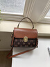CADUNI KAISER包包女包輕奢手提媽媽包中年斜挎單肩包生日禮物高級感送女友老婆 【咖色】實(shí)用走心 高檔品牌小眾百搭休閑時(shí)尚通勤 曬單實(shí)拍圖