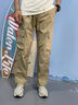 春秋季闊腿工裝褲男士寬松直筒2026新款休閑耐磨耐臟百搭長(cháng)褲 C680卡其色 常規 【工廠(chǎng)清倉特價(jià)款】 3XL 曬單實(shí)拍圖
