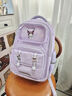陽(yáng)光8點(diǎn)庫洛米書(shū)包小學(xué)生女孩兒童護脊減負1-3-6年級高顏值痛包雙肩背包 曬單實(shí)拍圖