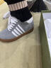 赫升【新款】隱形內增高鞋女7CM經(jīng)典百搭德訓鞋輕便休閑運動(dòng)鞋跑步鞋 灰白色W39J5041G6（增高6CM） 39 曬單實(shí)拍圖