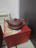 尊壺宜興紫砂壺曲壺名家原礦紫茄泥家用泡茶壺茶具 曲壺200cc國慶中秋 曬單實(shí)拍圖