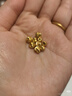 諾旺999足金金珠黃金古法小金珠金豆DIY金手鏈配件散珠隔珠轉運珠禮物 3mm金珠  合單滿(mǎn) 0.16g 包郵 單顆約0.01g 曬單實(shí)拍圖