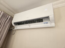 海爾（Haier）空調凈省電Plus1.5匹強勁冷暖新一級能效節能變頻家用掛機壁掛式一鍵AI省電除菌 全屋智聯(lián)獨立除濕 1.5匹 一級能效雙排銅管+大風(fēng)口+一鍵AI省電 曬單實(shí)拍圖