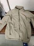 駱駝男士夾克新款保暖搖粒絨外套秋冬2025加絨加厚抓絨衣戶(hù)外運動(dòng)風(fēng)衣 卡其色 加絨 L 推薦120-135斤 曬單實(shí)拍圖