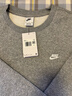 耐克NIKE男套頭衫圓領(lǐng)針織保暖加絨運動(dòng)休閑衛衣FN3887-017灰 XL 曬單實(shí)拍圖