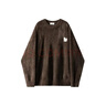 William fox&sons新復古回潮男裝狐貍LOGO仿馬海毛長(cháng)絨科技軟糯暖男親膚情侶針織衫 咖色 M /48 曬單實(shí)拍圖