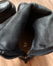 他她TATA喵爪靴2025秋冬百搭時(shí)裝靴女短靴新款彈力靴 黑色（絨里） 37 曬單實(shí)拍圖