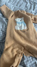 貝肽斯嬰兒衣服秋冬季寶寶加厚半邊絨連體衣時(shí)尚新款男童女童外出哈衣 曬單實(shí)拍圖