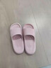 紅豆拖鞋女士夏季2026新款室內家居浴室防滑家用可外穿情侶涼拖鞋男款 粉色【皮紋高級感】 38-39 正碼 曬單實(shí)拍圖