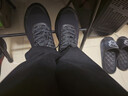 特步后盾跑步鞋運動(dòng)鞋男鞋秋冬季新款防水輕便減震回彈防滑跑鞋黑色 曬單實(shí)拍圖