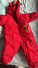 巴拉巴拉嬰兒連體衣羽絨服寶寶男童女童2025新款冬裝外出哈衣爬服造型拜年 曬單實(shí)拍圖