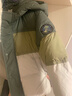 巴拉巴拉童裝兒童羽絨服男童冬裝撞色連帽外套上衣舒適戶(hù)外時(shí)尚潮 綠色調00444-白鴨絨 110cm （充絨量74g） 曬單實(shí)拍圖