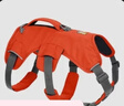 拉夫威爾ruffwear弗格蘭狗狗胸背帶牽引繩小型犬柴犬寵物狗背心胸背帶 苔蘚綠 S 曬單實(shí)拍圖