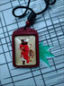 歐陽(yáng)先生朱砂唐卡三清祖師吊墜本命年項鏈掛件男女道家情侶平安掛飾 鐘馗高含量 曬單實(shí)拍圖