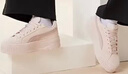 彪馬（PUMA）厚底鞋|復古增高小白鞋女款冬美拉德松糕鞋KARMEN 397457 粉色-迷霧紫-11 38.5 曬單實(shí)拍圖