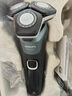 飛利浦（PHILIPS）剃須刀電動(dòng)刮胡刀胡須刀肌能感應動(dòng)力自適應進(jìn)口精鋼V型刀片生日禮物送男友老公男士父親新年禮物 【蜂巢5系】灰藍S5832 曬單實(shí)拍圖
