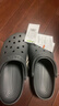 CROCS卡駱馳檀健次同款經(jīng)典洞洞鞋男鞋一腳蹬沙灘鞋拖鞋|10001 石板灰-0DA(含智必星) 41 /42(260mm) 曬單實(shí)拍圖