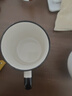 拜杰馬克杯陶瓷杯杯子早餐杯水杯辦公室牛奶大容量咖啡杯單個(gè)裝400ML 曬單實(shí)拍圖