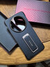 IM-CHEN【腕帶支架丨科技皮】適用華為mate60pro手機殼 MATE60Pro+保護套 超薄高端輕奢時(shí)尚潮流款-玄黑 曬單實(shí)拍圖