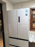 美的（Midea）M60機皇550法式四開(kāi)門(mén)冰箱523L大容量超薄嵌入式雙系統除菌一級能效制冰白MR-550WUFIPZE國家補貼 曬單實(shí)拍圖
