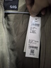 GXG男裝棉服夾克外套2024年冬季新品 灰綠 180/XL 曬單實(shí)拍圖
