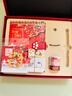 覓芯北京故宮文創(chuàng  )紀念品宮廷貓中國風(fēng)伴手禮手賬本禮盒文具套裝12歲-15歲女孩生日禮物小學(xué)生新年禮物 細雪【手賬本+冰箱貼+徽章+膠帶+紅色星星筆】 曬單實(shí)拍圖