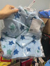 優(yōu)衣庫嬰幼兒寶寶長(cháng)絨搖粒絨拉鏈茄克長(cháng)袖印花外套478435 61 水藍色 90 曬單實(shí)拍圖