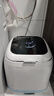 榮事達全自動(dòng)洗烘一體內衣褲襪子迷你洗衣機母嬰小型波輪洗衣機懶人洗衣機神器高溫煮洗殺菌政府補貼20% 【極光白高溫烘干款】高溫殺菌+烘干+8成客戶(hù)選擇 曬單實(shí)拍圖