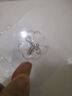 富居掛鉤20只免打孔超強粘力承重無(wú)痕透明粘鉤浴室廚房門(mén)后免釘貼衣鉤 曬單實(shí)拍圖