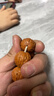 彩荷文玩把玩麻核桃手盤(pán)玩麻桃核手串把件手鏈 直徑20mm 曬單實(shí)拍圖
