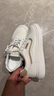 回力真皮小白鞋女2025秋冬新款百搭平底輕便防滑女洋氣旅游板鞋健步鞋 白卡升級版店長(cháng) 單層 36 曬單實(shí)拍圖