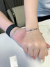 BJYL日月同輝情侶手鏈一對手飾品異地戀手環(huán)實(shí)用過(guò)38紀念日送男女朋友 男款手鏈一條 曬單實(shí)拍圖
