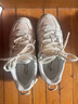 李寧曲奇鞋板鞋女款2025年冬季新款柔軟舒適百搭經(jīng)典休閑鞋AGCV254 米白色/砂礫灰-2 37 (230mm) 曬單實(shí)拍圖