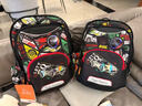 TigerFamily虎米小學(xué)生護脊書(shū)包1-3年級兒童男女孩減負雙肩包背包 中童25L-賽車(chē)時(shí)速 曬單實(shí)拍圖