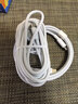 華為（HUAWEI）6A數據線(xiàn)充電線(xiàn) USBType-C轉USBType-C/線(xiàn)長(cháng)1.8m/高品質(zhì)線(xiàn)芯原裝 白色CC800 曬單實(shí)拍圖