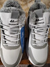 回力【白牌】運動(dòng)棉鞋男加絨特46東北戶(hù)外防寒高幫雪地靴 灰深灰 45 曬單實(shí)拍圖