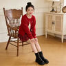 艾卡諾 I.KARNOW童裝女童過(guò)年衣服超好看紅色毛衣裙子百褶裙短裙套裝兒童新年戰袍 19800紅色毛衣+4539紅格子半裙 120 曬單實(shí)拍圖