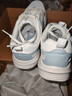 喬丹小千禧運動(dòng)鞋女鞋革面防水休閑鞋復古老爹鞋輕便厚底增高跑步鞋女 曬單實(shí)拍圖