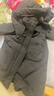 雪中飛2025冬新款女士中長(cháng)款羽絨服百搭時(shí)尚休閑氣質(zhì)大口袋保暖舒適 黑色|8056 L /165/88A 曬單實(shí)拍圖