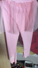 舒貝怡女童秋季薄款褲子寶寶假兩件裙褲公主網(wǎng)紗女?huà)雰喉n版外出長(cháng)褲 粉色 140 曬單實(shí)拍圖