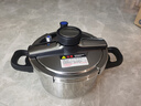 榮事達高壓鍋304不銹鋼壓力鍋安全防爆電磁爐燃氣家用燉肉單手開(kāi)合 12重防爆【升級100kPa】 22cm 5L 曬單實(shí)拍圖