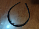 洗臉專(zhuān)用防滑帶齒發(fā)箍夏季女2025新款高級感壓發(fā)頭箍碎發(fā)發(fā)卡頭飾 磨砂黑色 曬單實(shí)拍圖