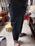 真維斯（Jeanswest）九分褲純棉牛仔褲男士寬松直筒2025秋季新款高端彈力休閑褲子男 復古藍【加絨加厚】 32 【建議140-150斤】 曬單實(shí)拍圖