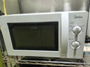 美的（Midea）快捷微波爐 家用小型 360°轉盤(pán)加熱 旋鈕操控 易潔內膽（M1-L213B） 曬單實(shí)拍圖