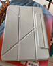 閃魔適用ipad air7/6保護套11英寸M3芯片2025/24款四邊磁吸拆分蘋(píng)果平板透明亞克力保護殼-灰色 曬單實(shí)拍圖