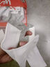 宜而爽【100%棉7A抑菌】?jì)和m子男童女童秋冬白色防臭青少年學(xué)生中筒襪 曬單實(shí)拍圖