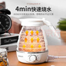 JIEXG折疊燒水壺便攜式電熱水壺旅行出差自動(dòng)斷電小型迷你電水壺開(kāi)水壺煮茶器防干燒電熱水壺硅膠 1.2L 【升級豪華款】1個(gè)折疊水杯+收納袋 曬單實(shí)拍圖